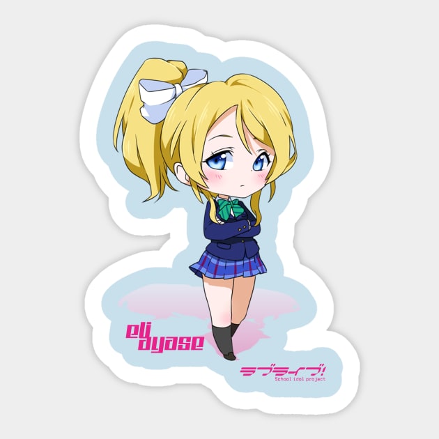 Eli Ayase - Love Live! Sticker by Noririn